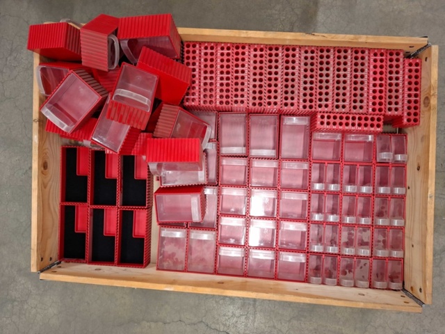 1545261-1 Small parts boxes, holders for drills etc.