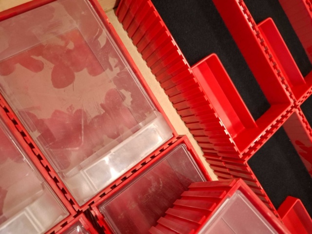 1545261-6 Small parts boxes, holders for drills etc.