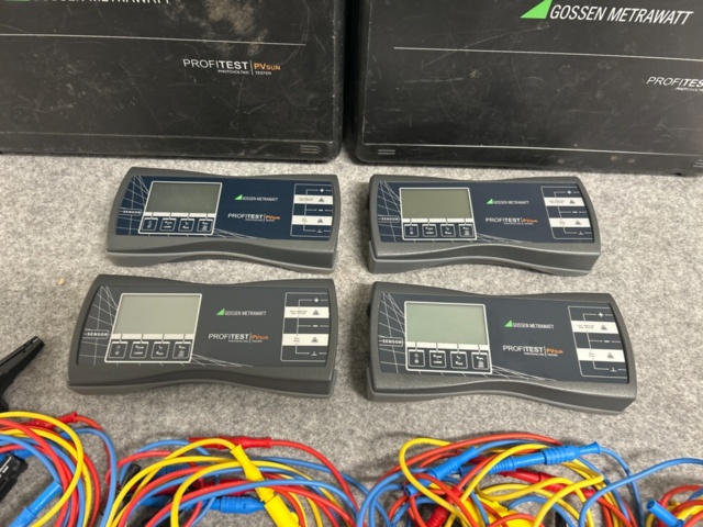 1529394-1 4st MätinstrumentSolcellstestare - Gossen Metrawatt PROFITEST PVsun M360C