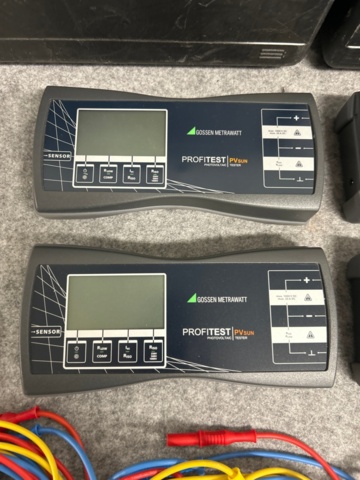 1529394-3 4st MätinstrumentSolcellstestare - Gossen Metrawatt PROFITEST PVsun M360C