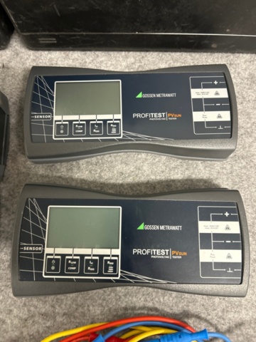 1529394-5 4st MätinstrumentSolcellstestare - Gossen Metrawatt PROFITEST PVsun M360C