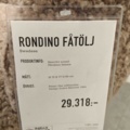 1400772-6 Fåtölj - Swedese Rondino Yngve Ekström