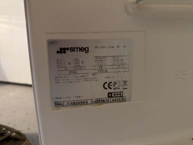 1533314-6 Kylskåp - Smeg FAB28NE6