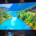 1500147-1 TV 98" with wall mount - Voxicom