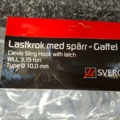 1545582-3 13 st Lastkrokar SveroLifting med spärr KL8 10mm