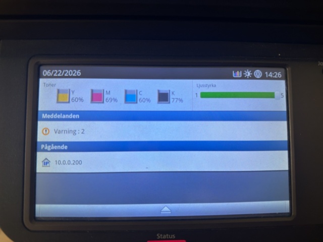 1533324-3 Färgskrivare - Samsung MultiXpress C9251