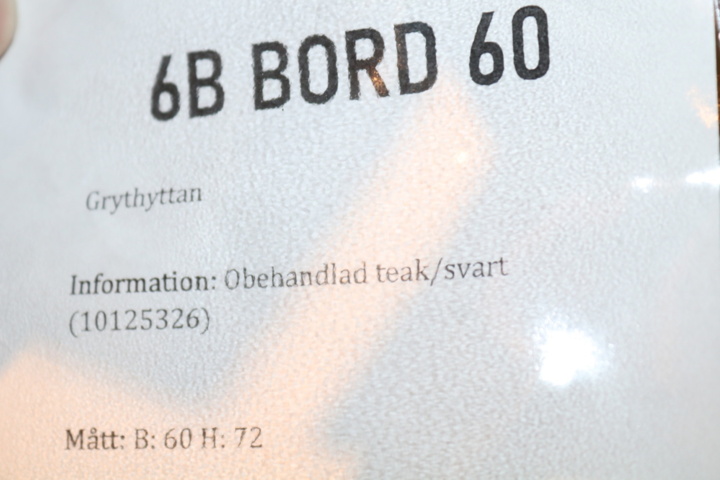 1515015-6 Bord och stolar - Grythyttan Stålmöbler