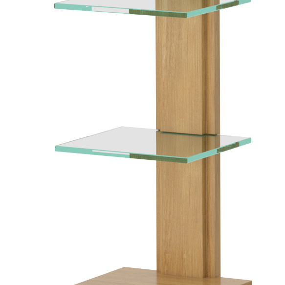 1545690-1 Wall shelf - Vilan, oak, (14004)