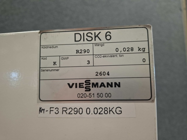 1528391-9 Frysskåp, Viessmann SN-147S