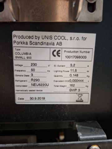 1528383-9 Exposure cooler, Porkka Columbia Small 900