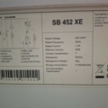 1528342-14 Freezer box, Scancool SB452XE