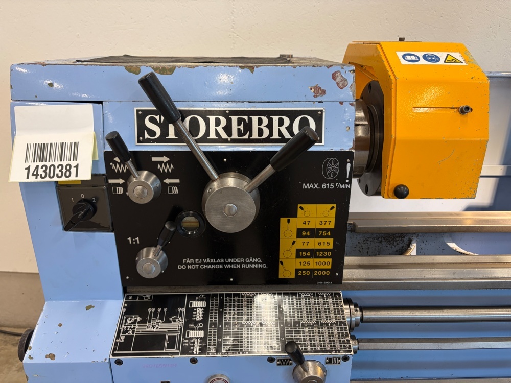 1430381-2 Support lathe Storebro GK 195
