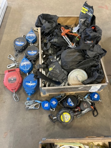 1531839-2 Three pallets of fall protection equipment