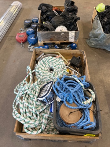 1531839-3 Three pallets of fall protection equipment