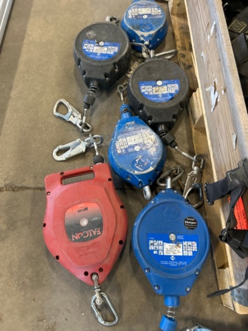 1531839-6 Three pallets of fall protection equipment