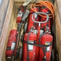 1531859-1 Fire extinguishers 6 pcs and cable reels 2 pcs