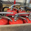 1531899-7 Fire extinguishers, hot-work carts, gas burners