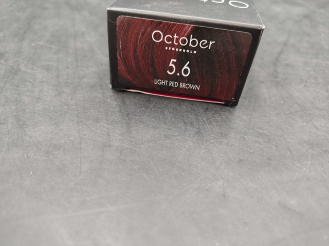 1543395-4 Hårfärg 18 st - October Stockholm, Light Red Brown, 5.6