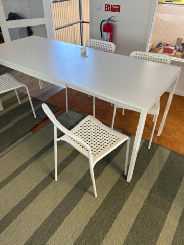 1531918-4 Table 3 pcs with chairs 19 pcs