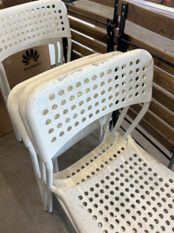 1531918-7 Table 3 pcs with chairs 19 pcs