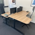 1531924-1 Two IKEA desks