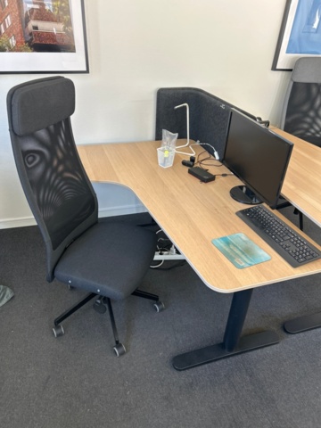 1531924-5 Two IKEA desks