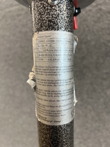 1541381-5 Gas heater Landmann