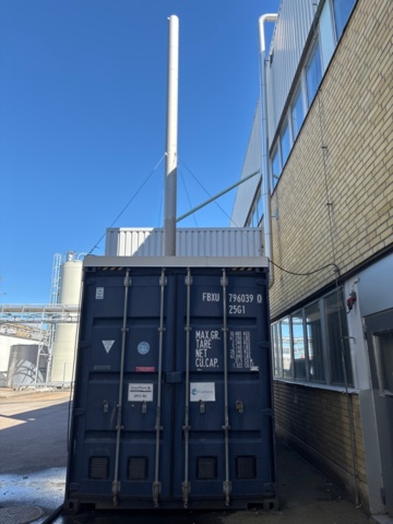 1529456-1 Ånggenerator i container med tillbehör