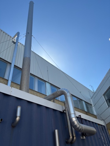 1529456-5 Ånggenerator i container med tillbehör