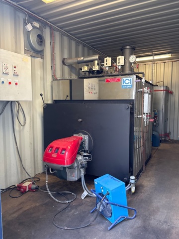 1529456-6 Ånggenerator i container med tillbehör