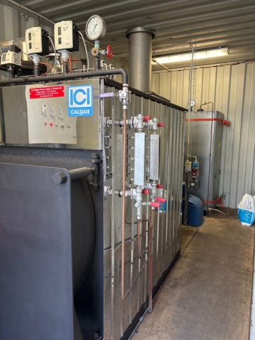 1529456-12 Ånggenerator i container med tillbehör