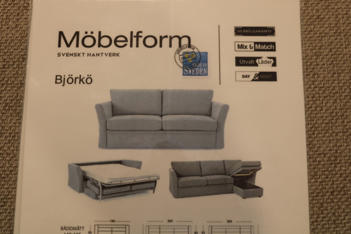 1515080-3 Bäddsoffa - Möbelform Björkö