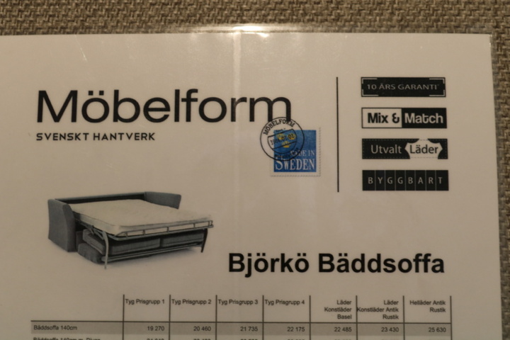 1515080-5 Bäddsoffa - Möbelform Björkö