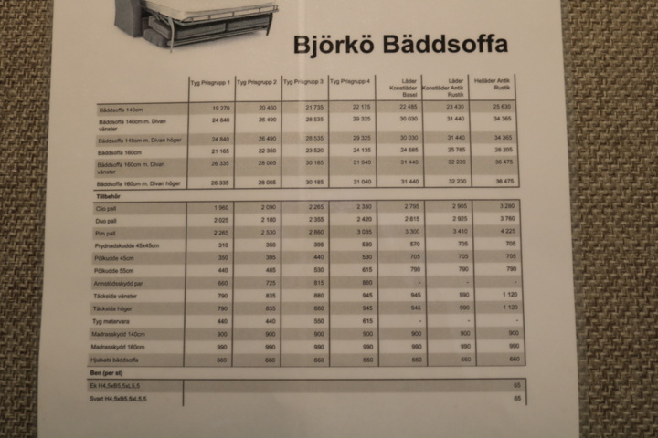 1515080-6 Bäddsoffa - Möbelform Björkö