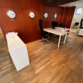 1546334-4 Kontorsmöblemang skrivbord, skrivbordsstolar, hurtsar, plåtskåp