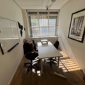 1546339-1 Two offices/conference rooms, tables, bookshelves, chairs