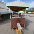 1535899-15 Vägregistrerat minitåg med 3 vagnar – Agria 4700