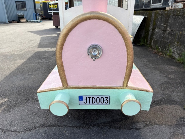 1535899-24 Vägregistrerat minitåg med 3 vagnar – Agria 4700