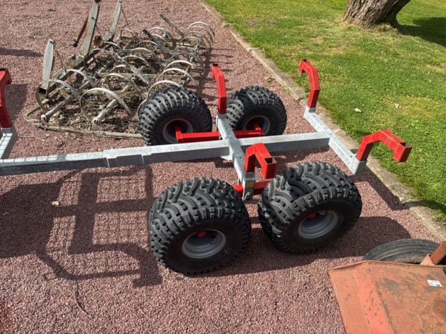 1458417-2 ATV Timber trailer craneman T1100