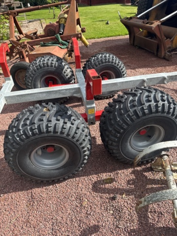 1458417-5 ATV Timber trailer craneman T1100