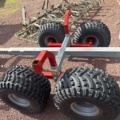 1458417-4 ATV Timber trailer craneman T1100