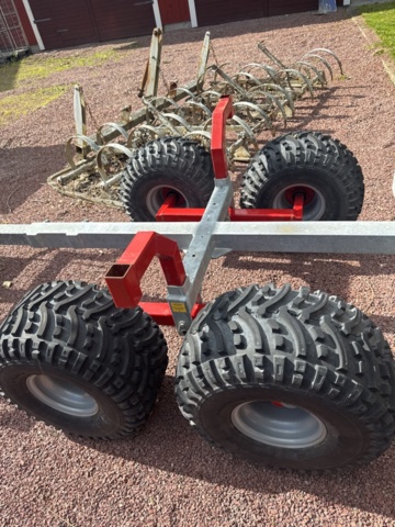 1458417-4 ATV Timber trailer craneman T1100