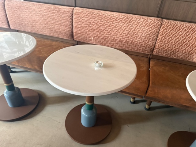 1546998-5 Lot of restaurant furniture