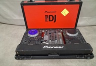 1547037 DJ-utrustning - Pioneer, CDJ-350, DJM-400, flightcase