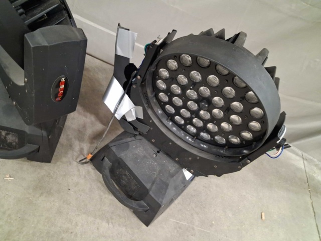 1547041-2 LED moving heads, 4 pcs - RIGEBA, 360W