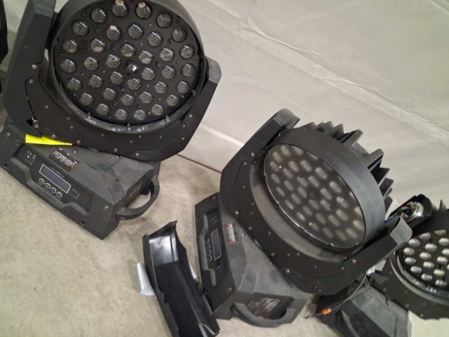 1547041-3 LED moving heads, 4 pcs - RIGEBA, 360W