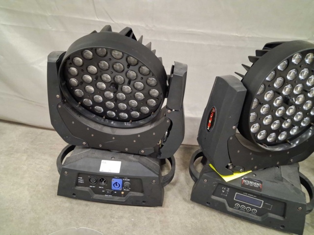 1547041-4 LED moving heads, 4 pcs - RIGEBA, 360W