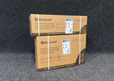 2 st AC/ Luftvärmepumpar för nordiskt klimat 12000 BTU, 3520W