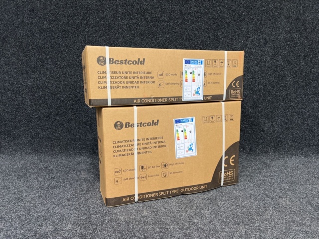 5 st AC / Luftvärmepumpar för nordiskt klimat 12000 BTU, 3520W