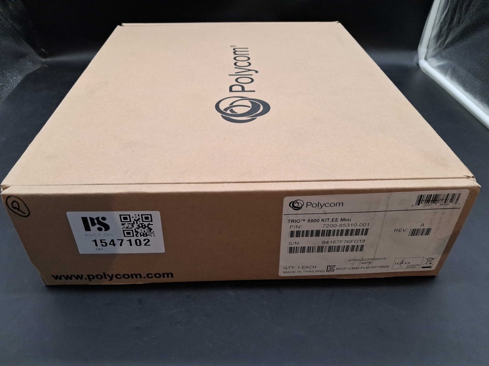1547102-2 Video Conferencing System - Polycom Trio 8800, EagleEye Mini, 5-inch Touchscreen